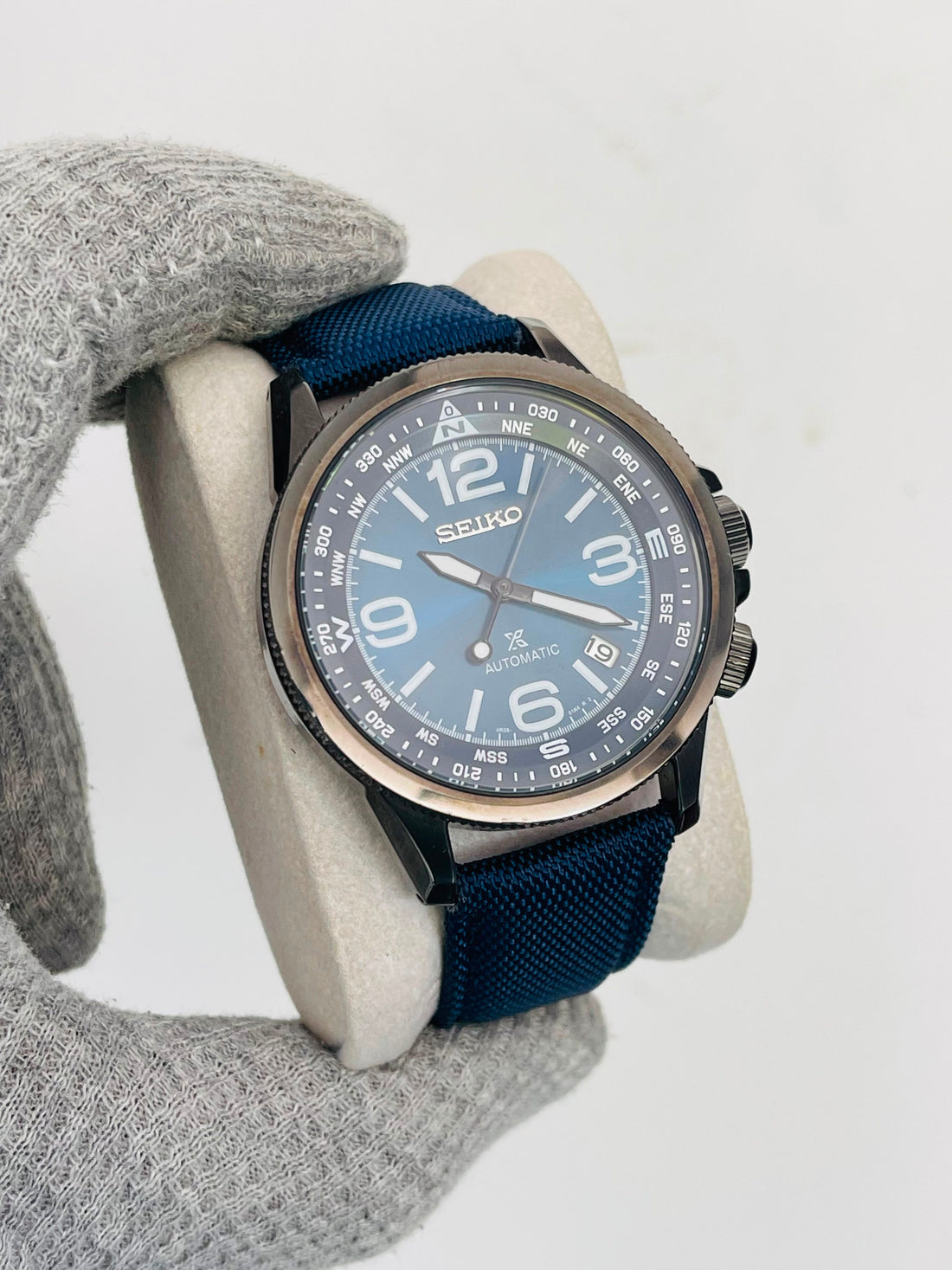 SEIKO Prospex Land Men's Blue Dial Automatic Japan Watch
