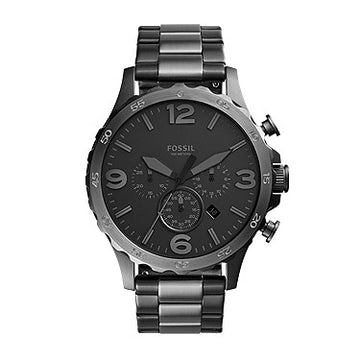 Fossil Nate Men's Chronograph Quartz Black Dial Japan watch