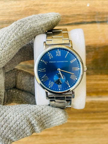 French Connection Men's Down Second Quartz Japan Watch