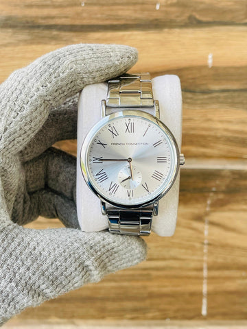 French Connection Men's Down Second Quartz Japan Watch