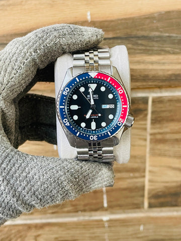 Seiko Mod Men's Pepsi Diver's Automatic Japan watch