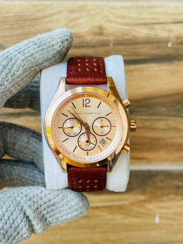 French Connection Men's Quartz Chronograph Japan watch
