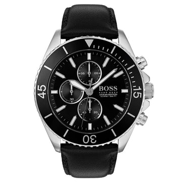 HUGO BOSS MEN'S Ocean Quartz Chronograph Japan watch