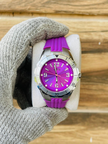 INVICTA Angel Ladies Quartz purple Dial Japan watch
