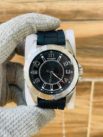 Hugo Boss Men's Quartz Black Dial Japan watch