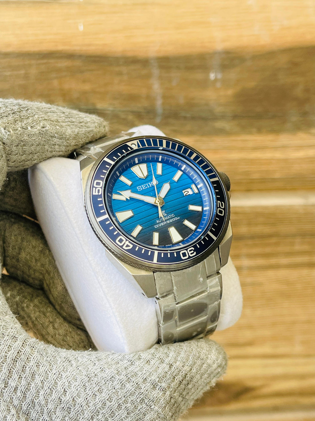 Seiko Prospex Save the Ocean Men's MOD Automatic Japan watch