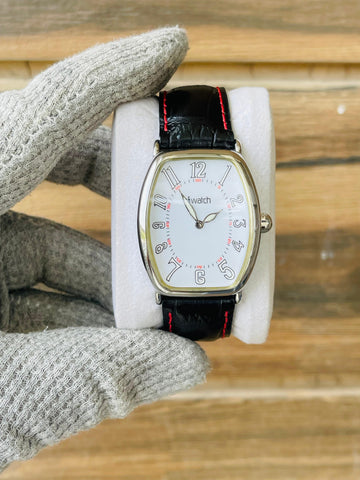 iWatch Unisex Quartz White Tank Swiss watch