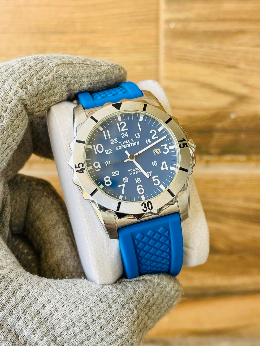 Timex Expedition Men's Blue Dial Quartz Japan watch