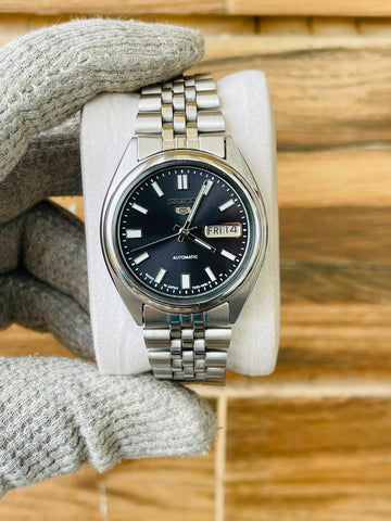 SEIKO 5 Men's Black Dial Automatic Japan watch
