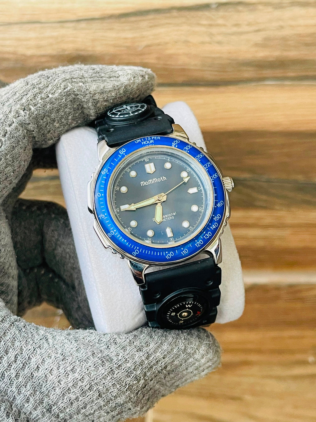 mammoth Boy's Quartz Blue Dial watch