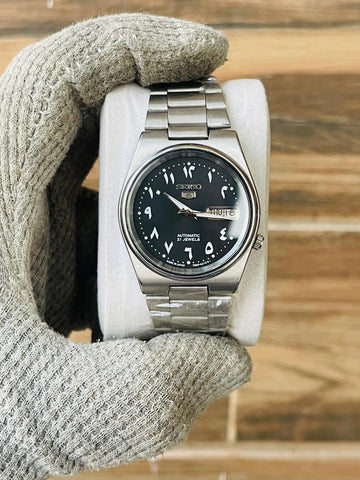 SEIKO 5 Men's Arbaic Automatic Japan Watch