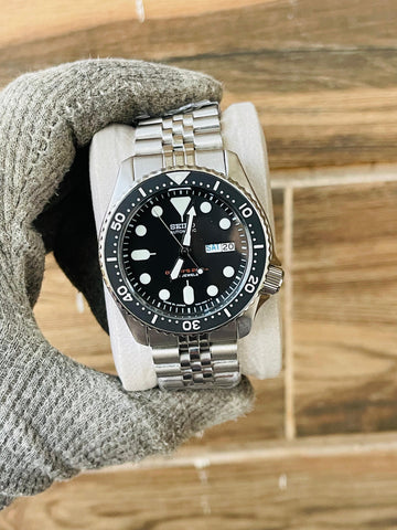 Seiko Mod Men's Black Diver's Automatic Japan watch