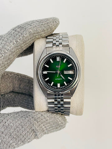Seiko 5 Men's Green Dial Automatic Japan Watch