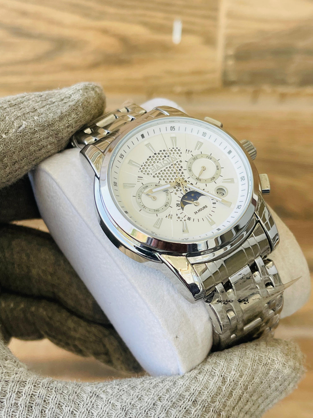 HAIQIN Men's Automatic Multifunction watch