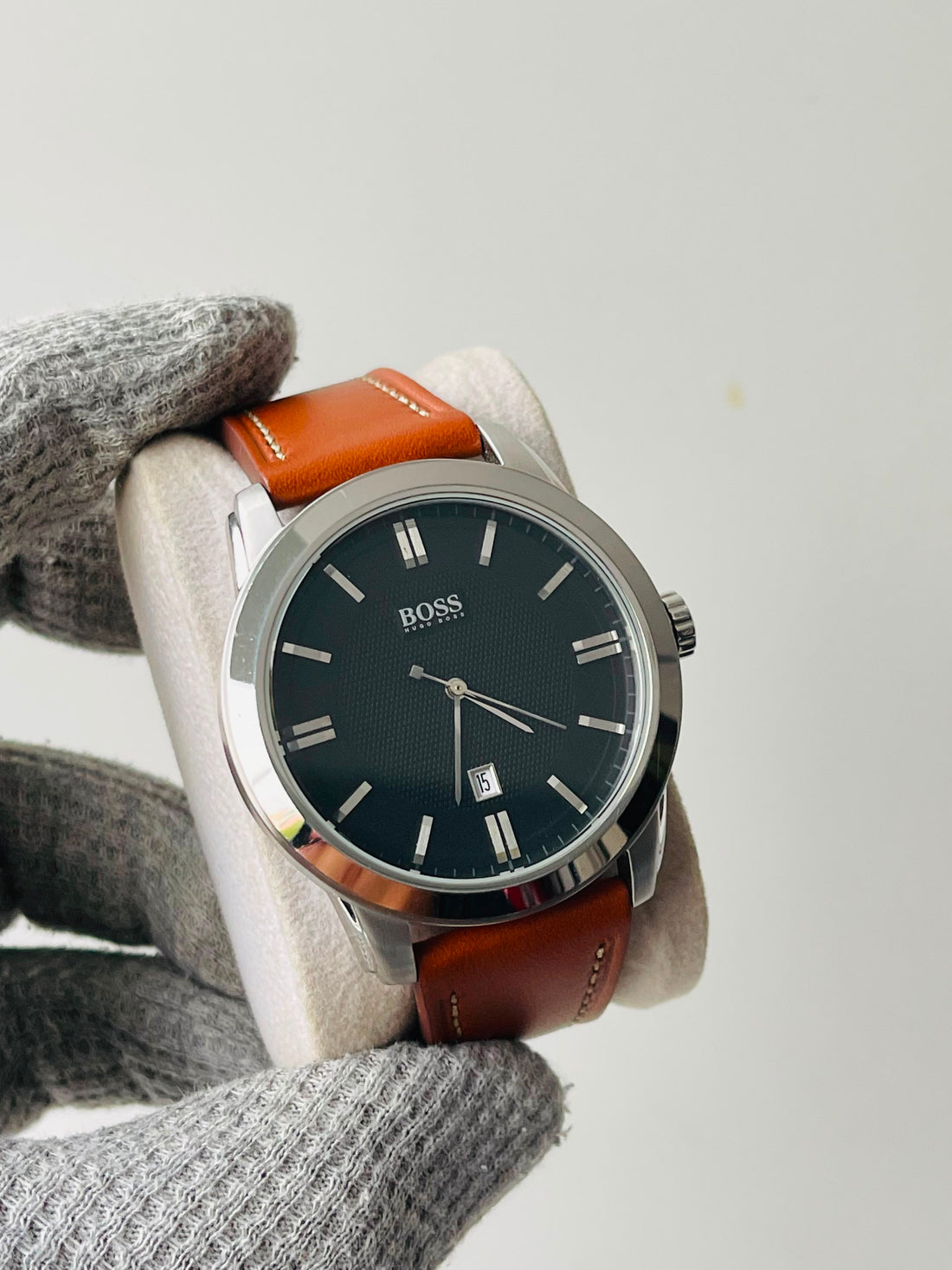 Hugo Boss Men's Black Dial Quartz Japan Watch