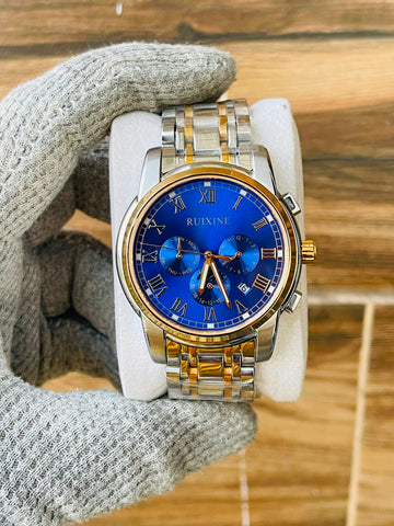 Ruixine Men's Automatic Two Tone Chronograph Watch