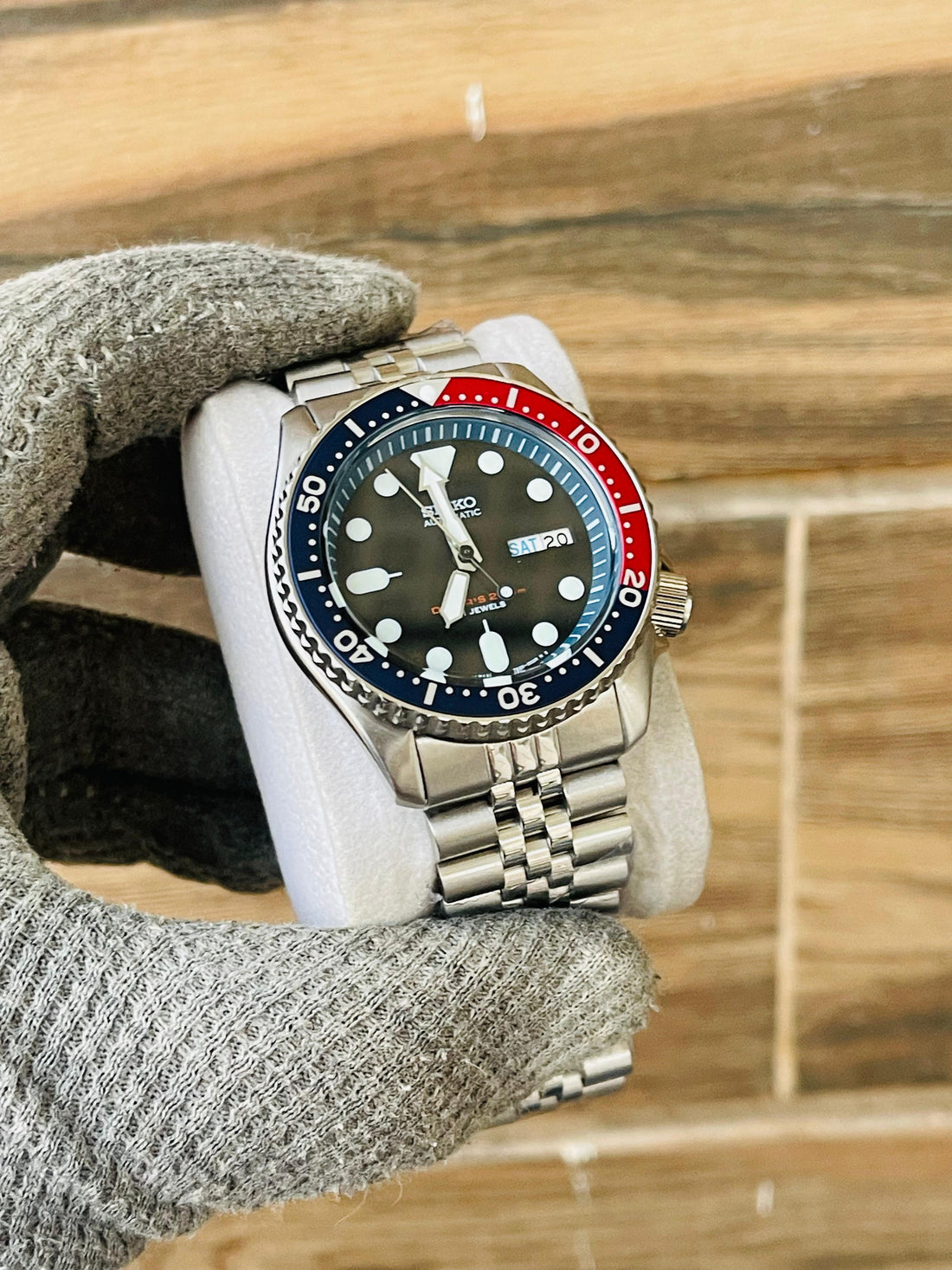 Seiko Mod Men's Pepsi Diver's Automatic Japan watch