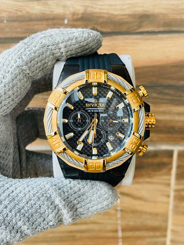 INVICTA Bolt Men's Quartz Black Chronograph Japan watch 25687