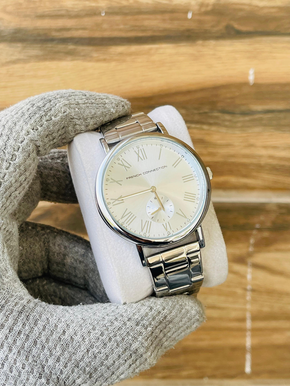 French Connection Men's Down Second Quartz Japan Watch
