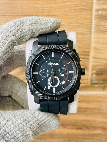 FOSSIL Men's Quartz Black Chronograph Japan watch FS4488